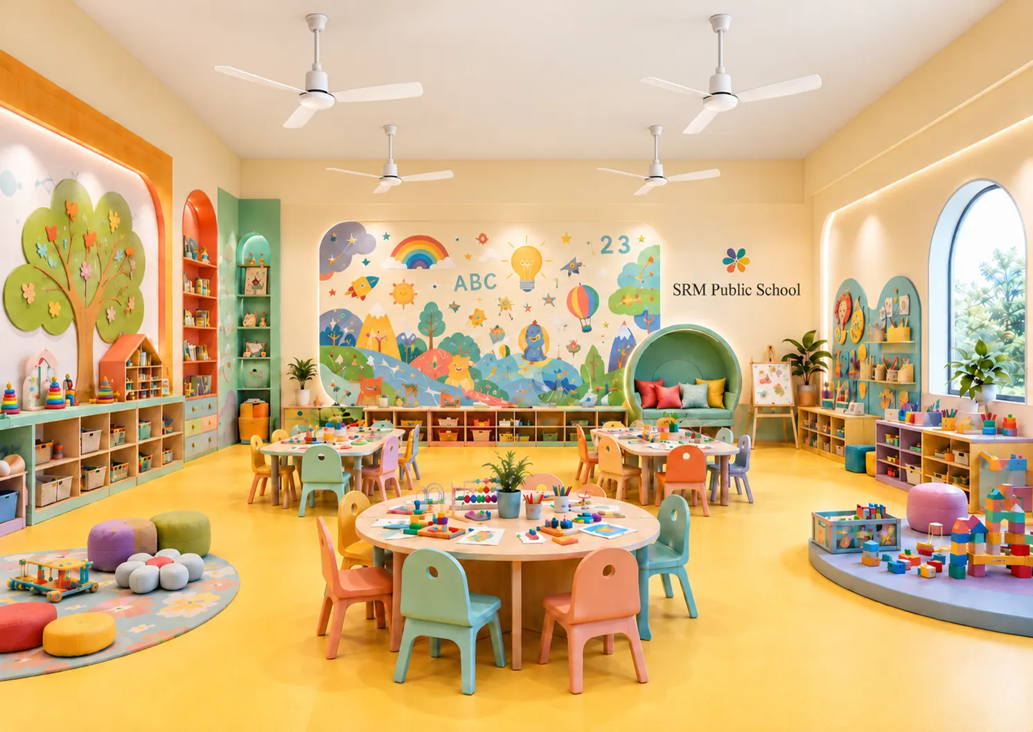 The Activity Area for KG and lower primary