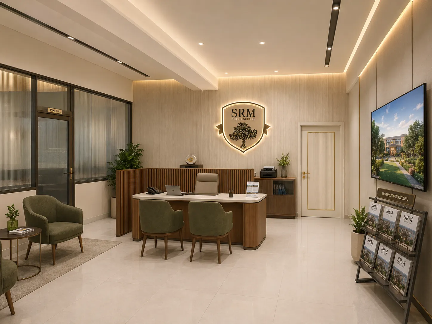 The admission room