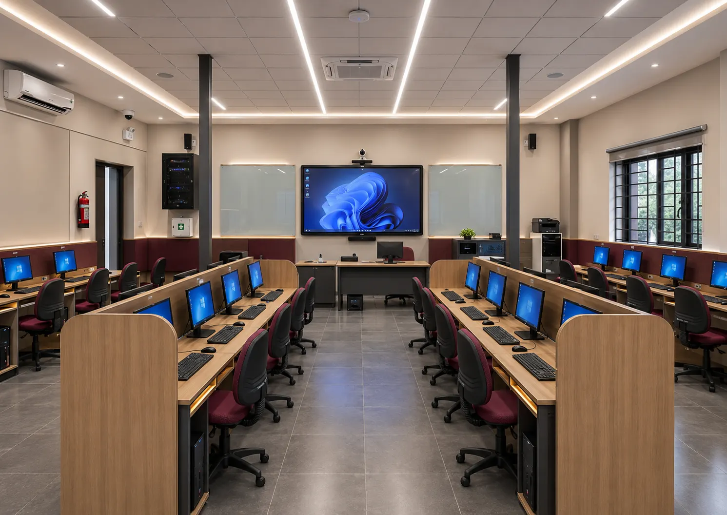 The computer laboratory