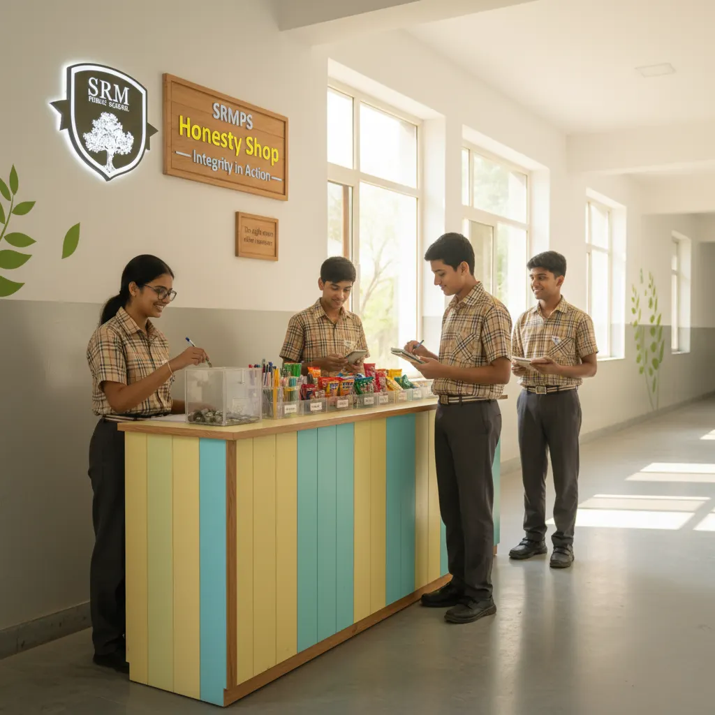 The SRMPS Honesty Shop, an unattended counter run on trust